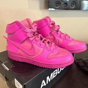 Nike Ambush Sneakers Hot Pink Size 9 Womens, Size 7.5 Mens